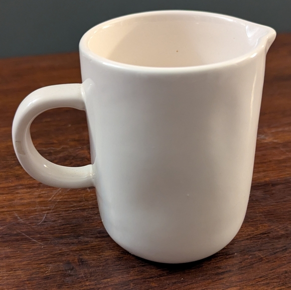 Rae Dunn Cream Ceramic Pitcher EUC - Picture 6 of 6